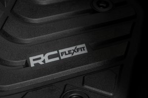 Toyota Tacoma Flex-Fit Floor Mats - Front - Rough Country - '16-'23